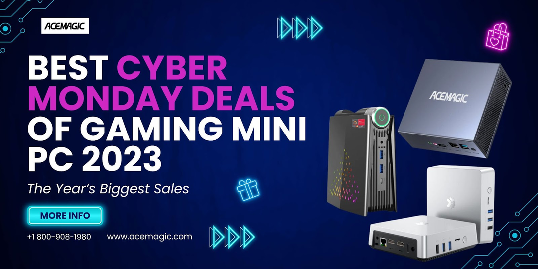 Best Cyber Monday Deals of Gaming Mini PC 2023: The Year’s Biggest Sale