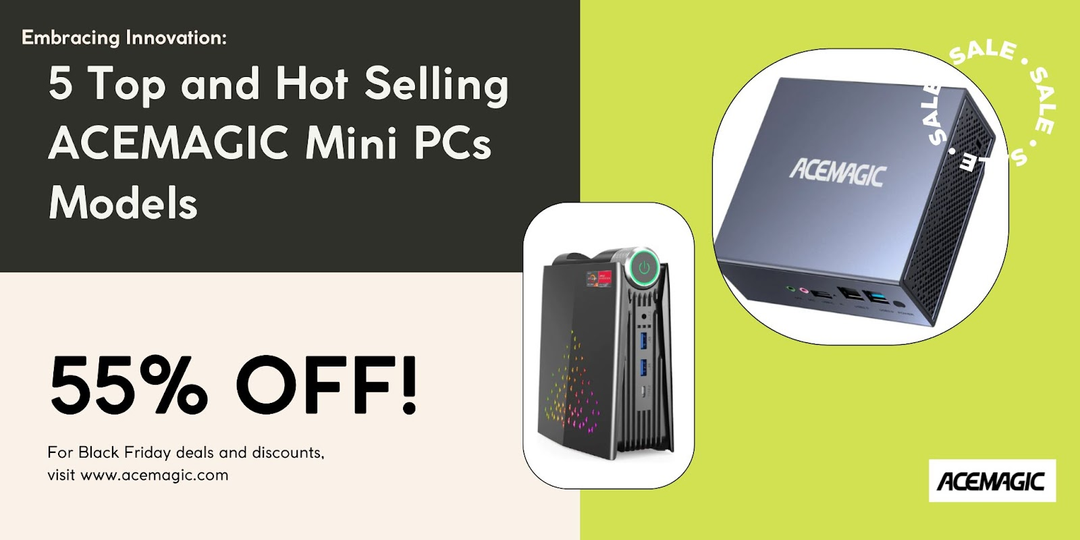 Embracing Innovation: 5 Top and Hot Selling ACEMAGIC Mini PCs Models
