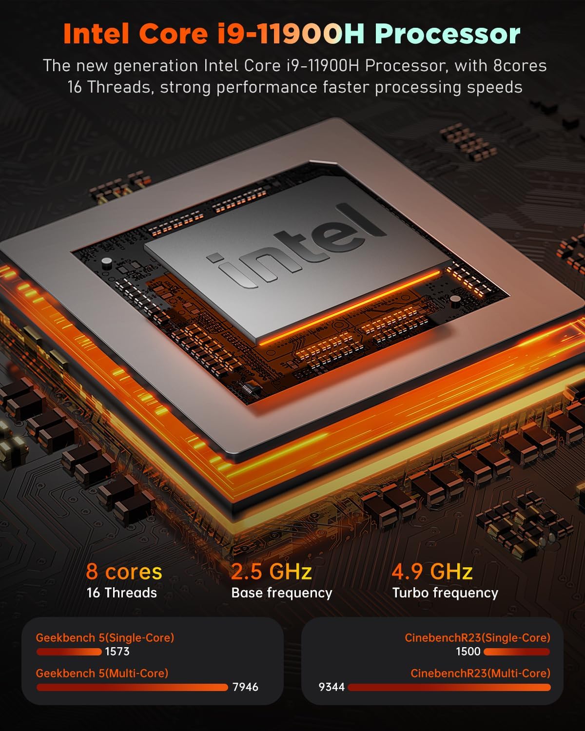 ACEMAGIC AD08 Intel Core i9-12900H Mini PC